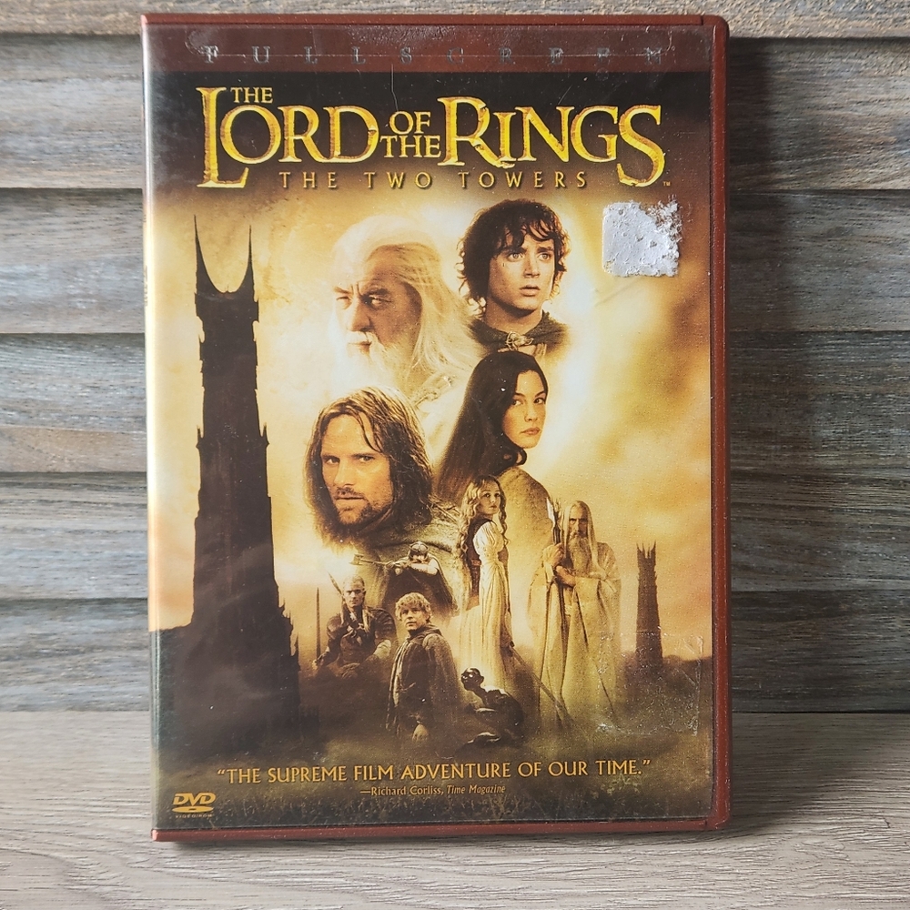🔥 Lord Of The Rings The Two Towers dvd LOTR Movie